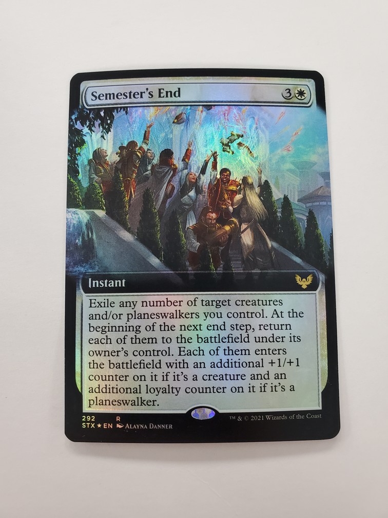 Semester's End - Extended Art (Foil)