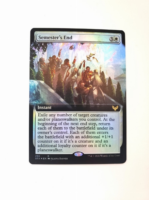 Semester's End - Extended Art (Foil)