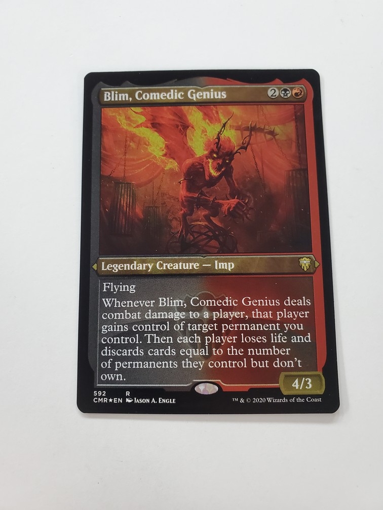 Blim, Comedic Genius (Foil Etched)