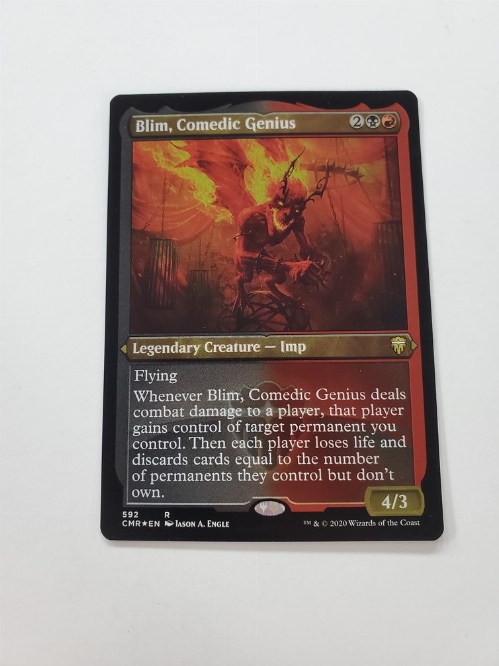 Blim, Comedic Genius (Foil Etched)