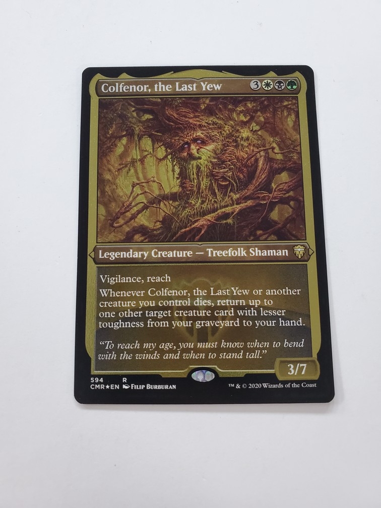 Colfenor, the Last Yew (Foil Etched)