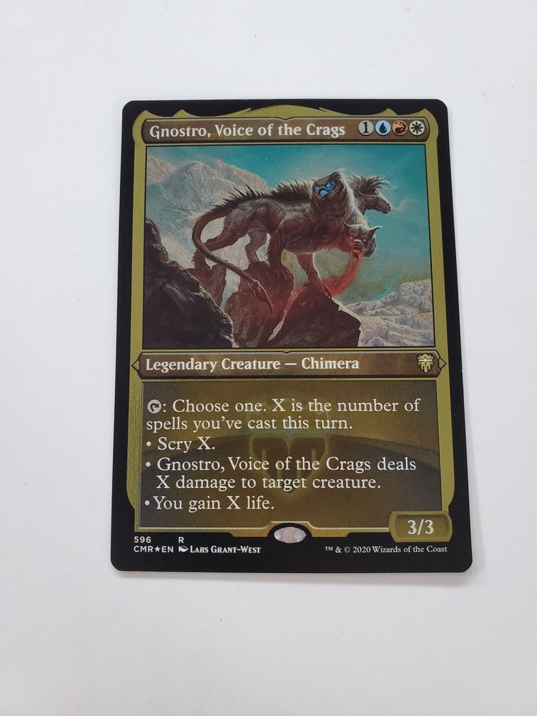 Gnostro, Voice of the Crags (Foil Etched)