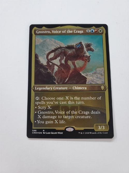 Gnostro, Voice of the Crags (Foil Etched)
