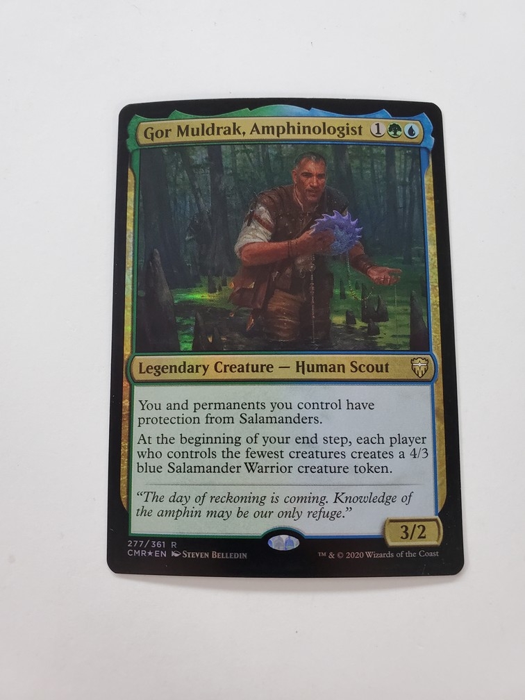 Gor Muldrak, Amphinologist (Foil)