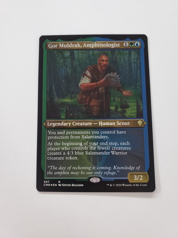 Gor Muldrak, Amphinologist (Foil Etched)