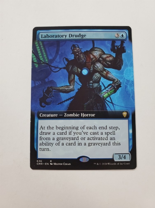 Laboratory Drudge (Extended Art)