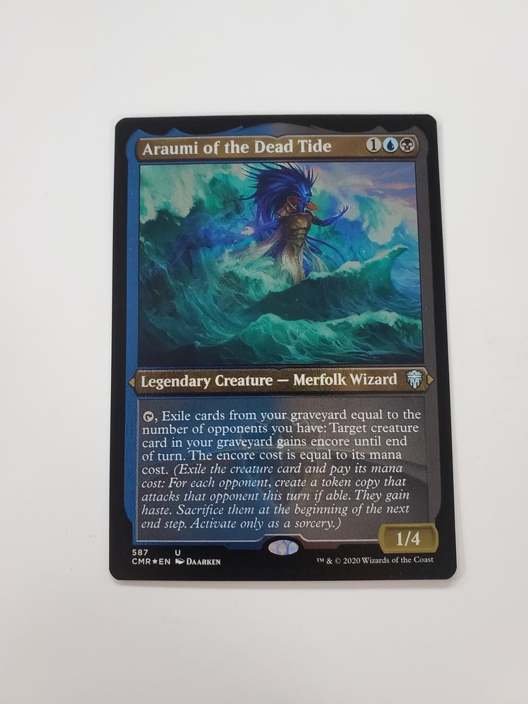 Araumi of the Dead Tide (Foil Etched)