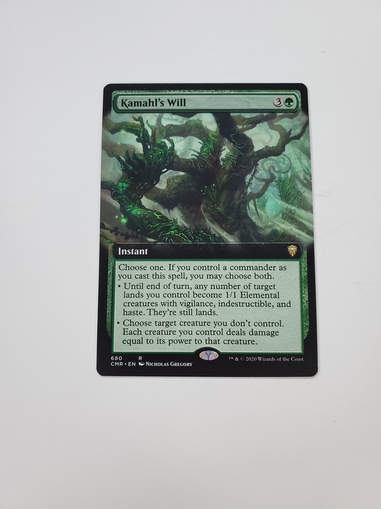 Kamahl's Will (Extended Art)