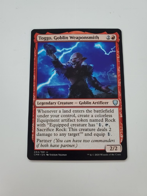 Toggo, Goblin Weaponsmith