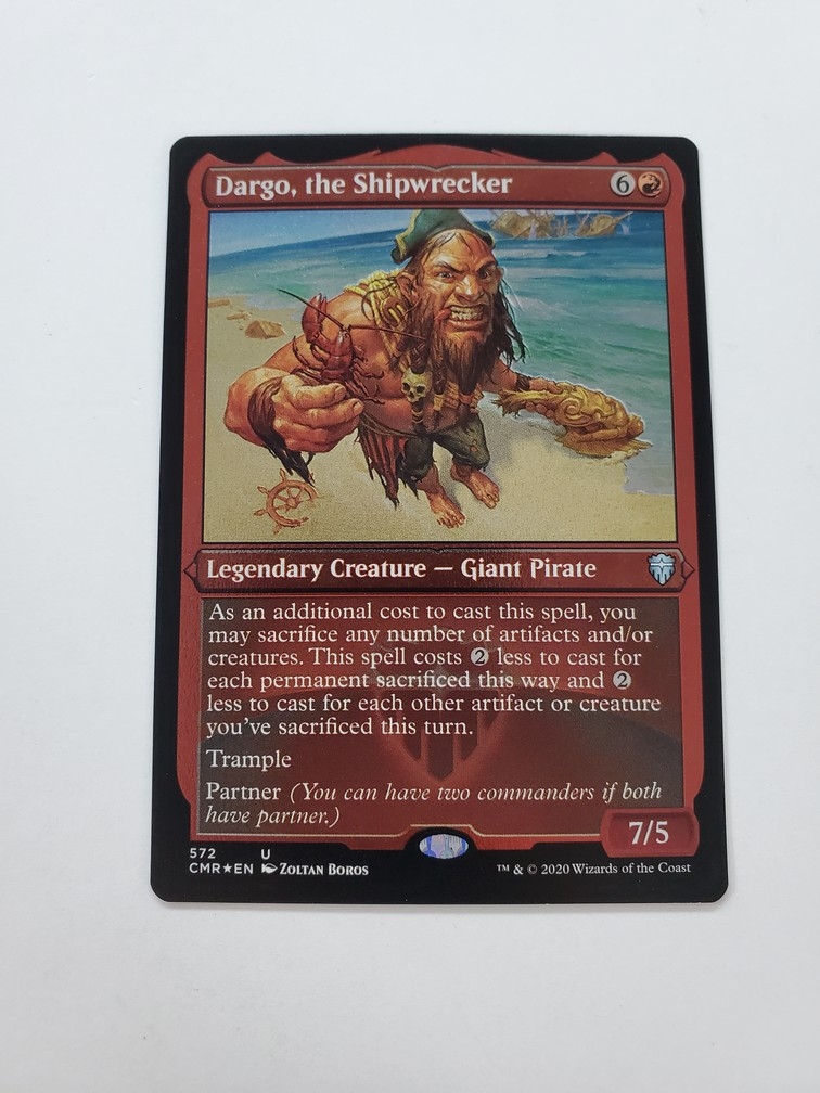 Dargo, the Shipwrecker (Foil Etched)