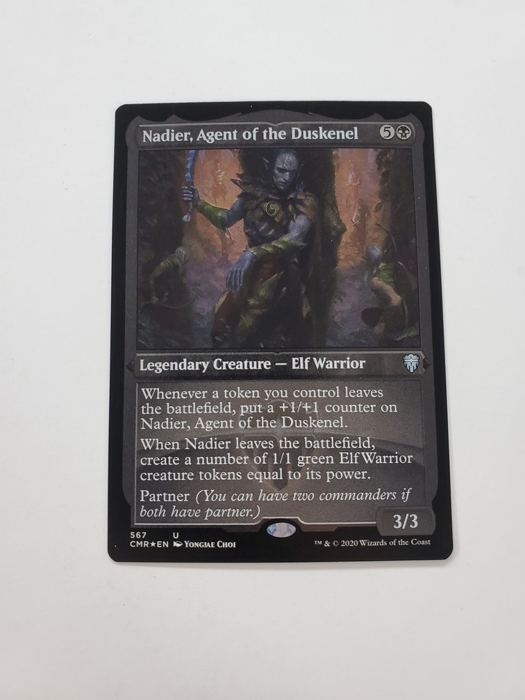 Nadier, Agent of the Duskenel (Foil Etched)