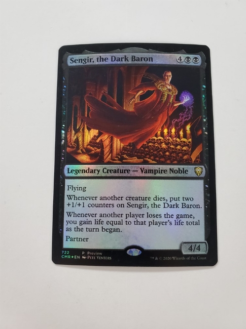 Sengir, the Dark Baron (Alternate Art) (Prerelease Cards) (Foil)