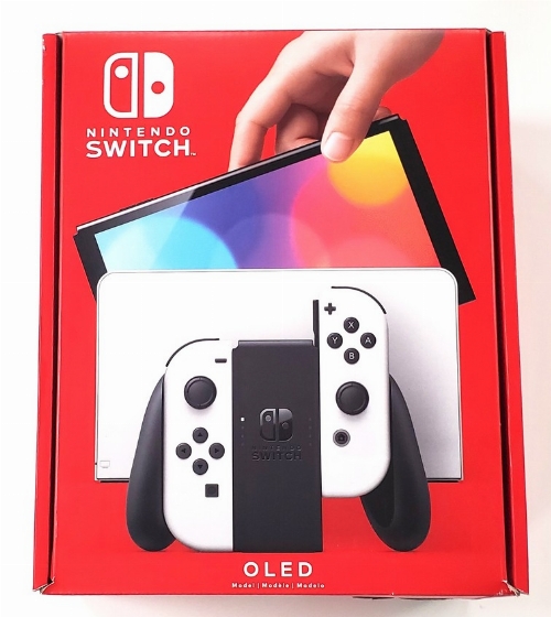 Nintendo Switch OLED White (CIB)