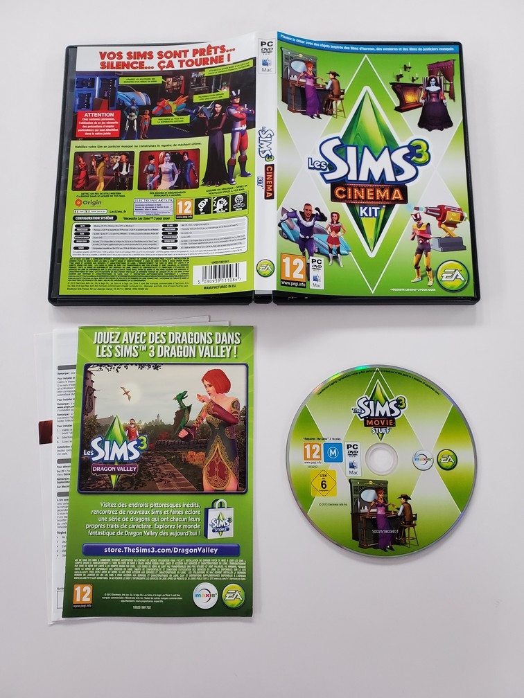 Sims 3: Cinema Kit, The (Version Européenne) (CIB)