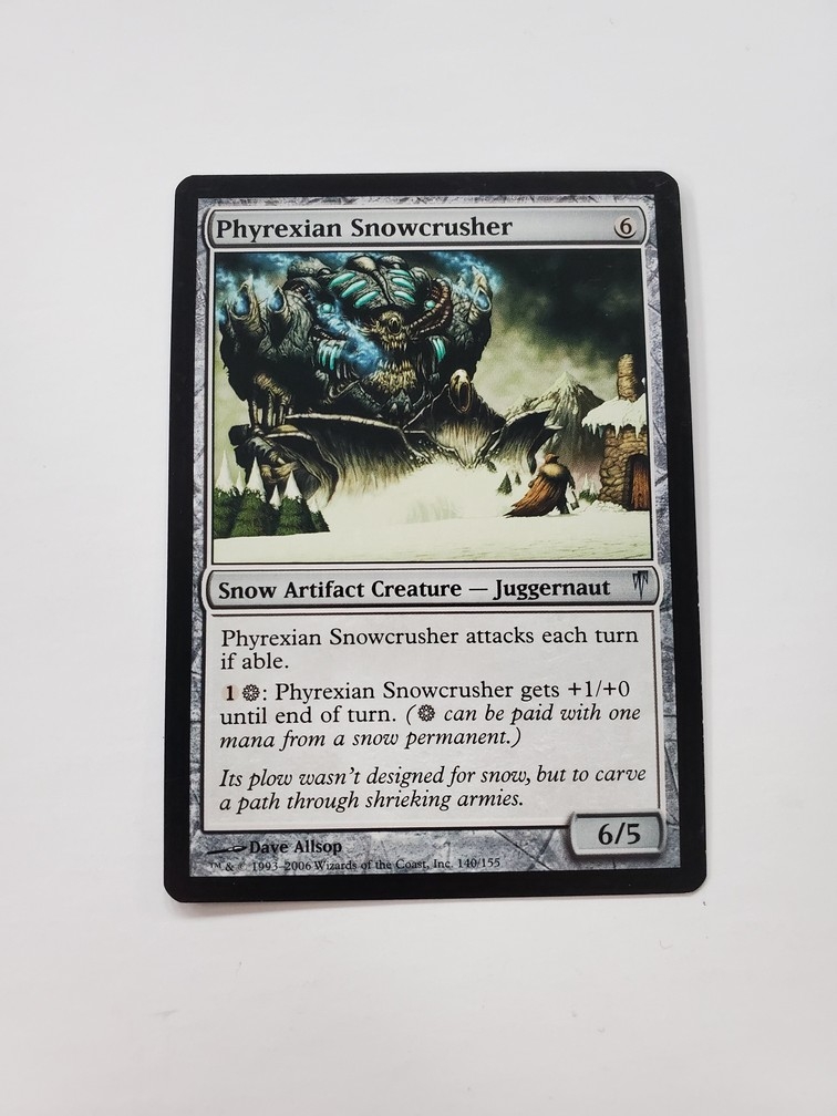 Phyrexian Snowcrusher