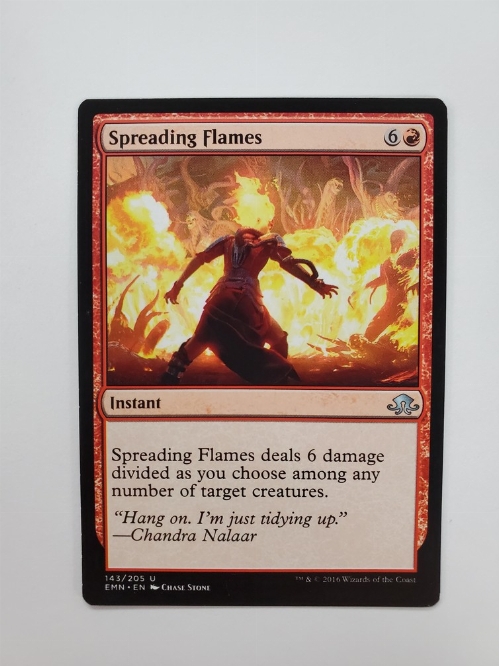 Spreading Flames