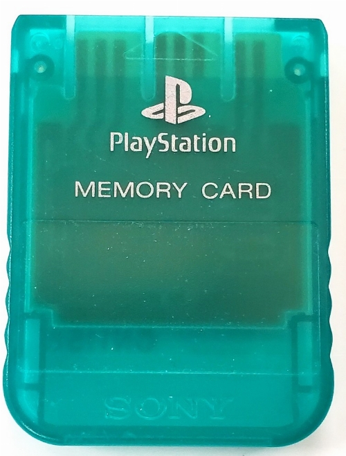 Playstation 1 - Green Memory Card