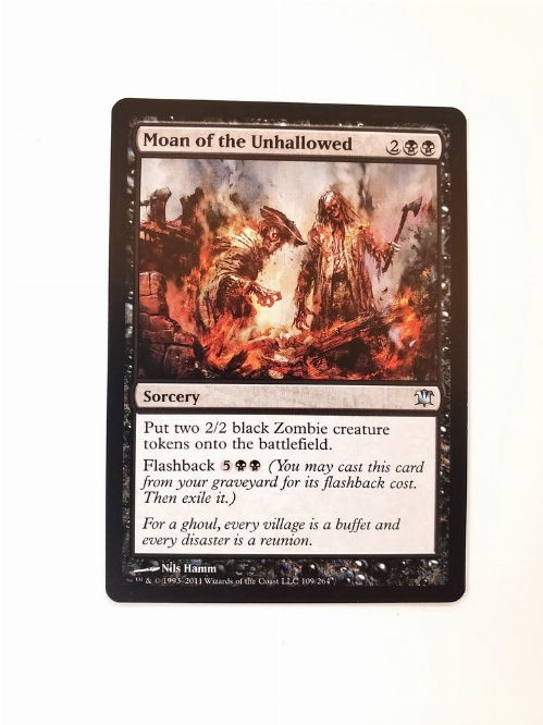 Moan of the Unhallowed
