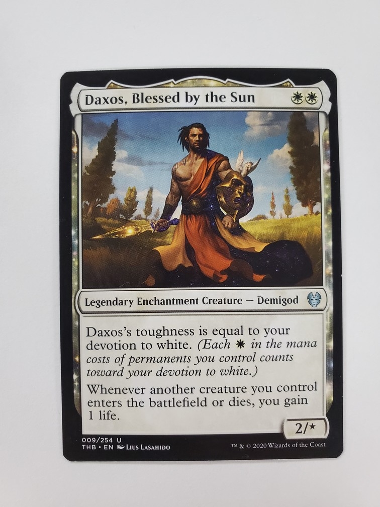 Daxos, Blessed by the Sun