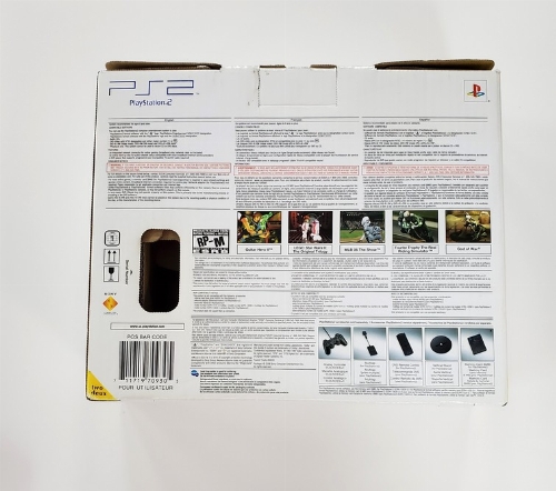 Playstation 2 Slim Silver (Model SCPH-77001) (CIB)