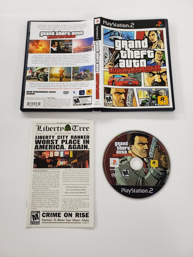 Grand Theft Auto: Liberty City Stories (CIB)