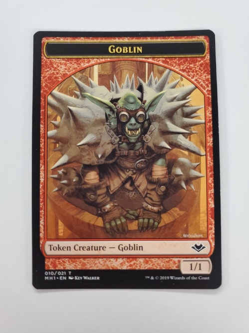 Goblin Token // Serra the Benevolent Emblem Token