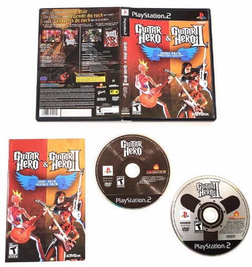 Guitar Hero & Guitar Hero II: Dual Pack (CIB)