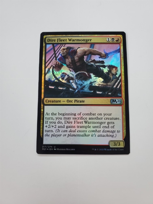 Dire Fleet Warmonger (Foil)