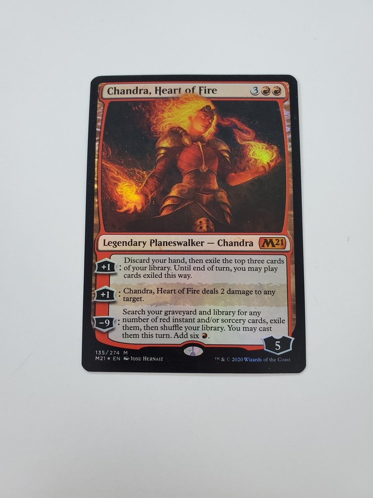 Chandra, Heart of Fire (Foil)