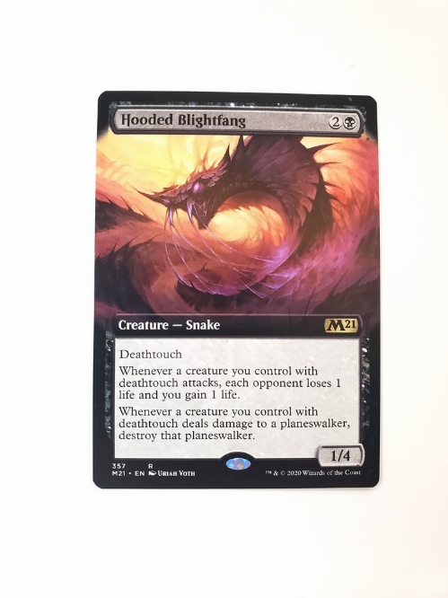 Hooded Blightfang (Extended Art)