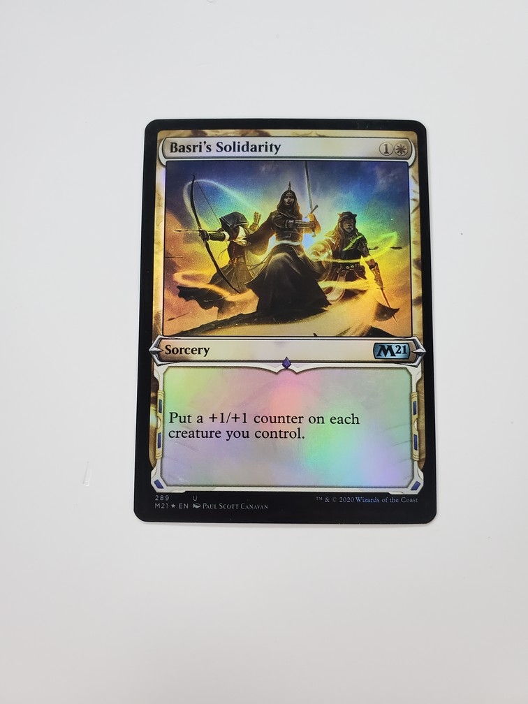 Basri's Solidarity (Showcase) (Foil)