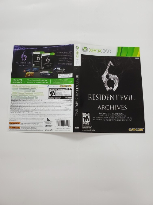 Resident Evil 6: Archives (B)