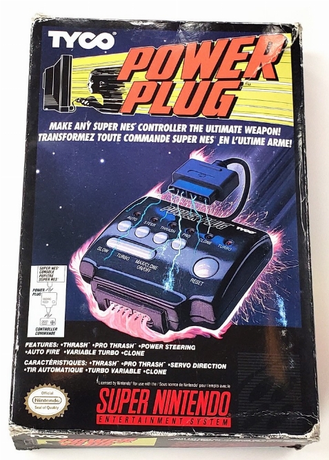 SNES - Tyco Power Plug (CIB)