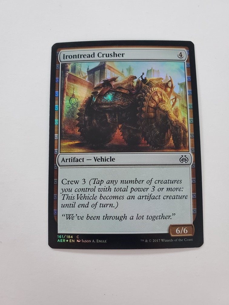 Irontread Crusher (Foil)