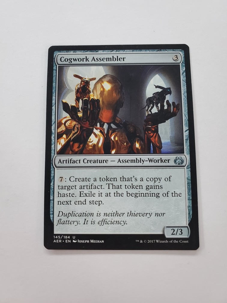 Cogwork Assembler