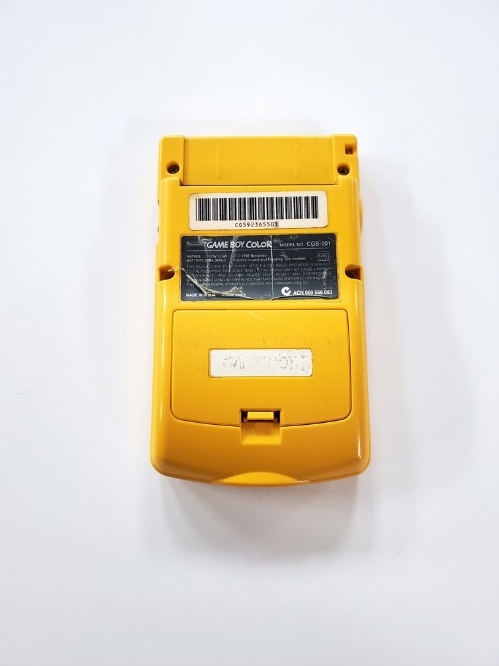 Game Boy Color Yellow