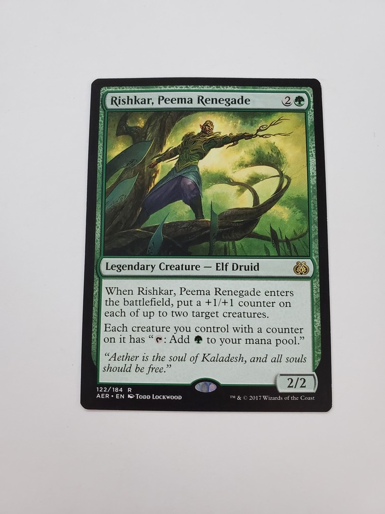 Rishkar, Peema Renegade