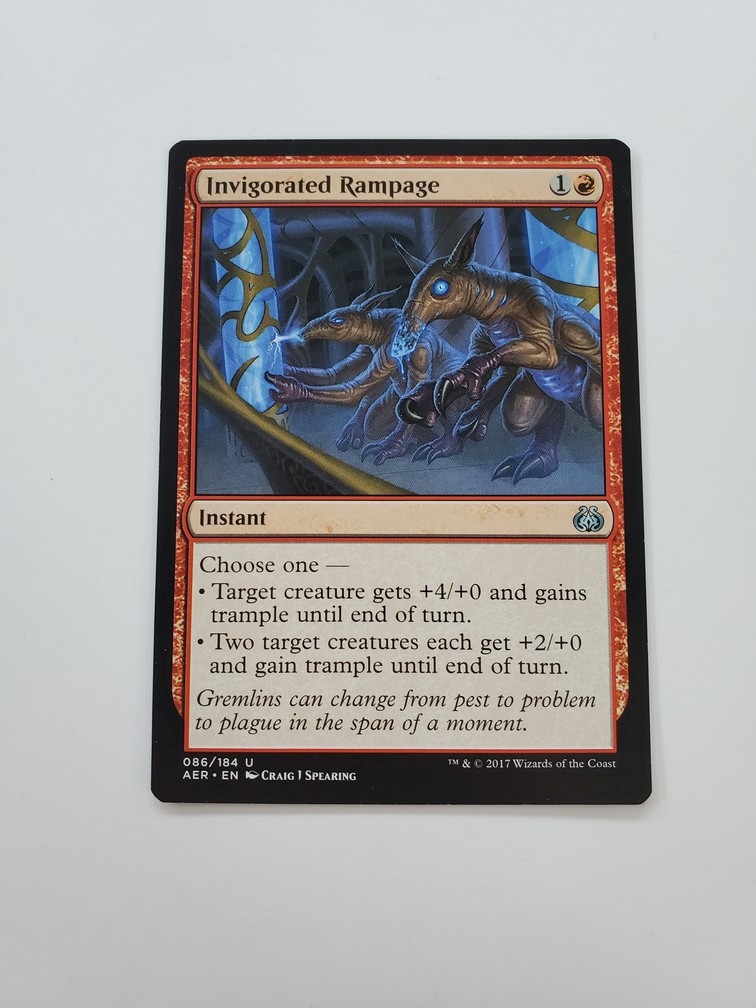 Invigorated Rampage