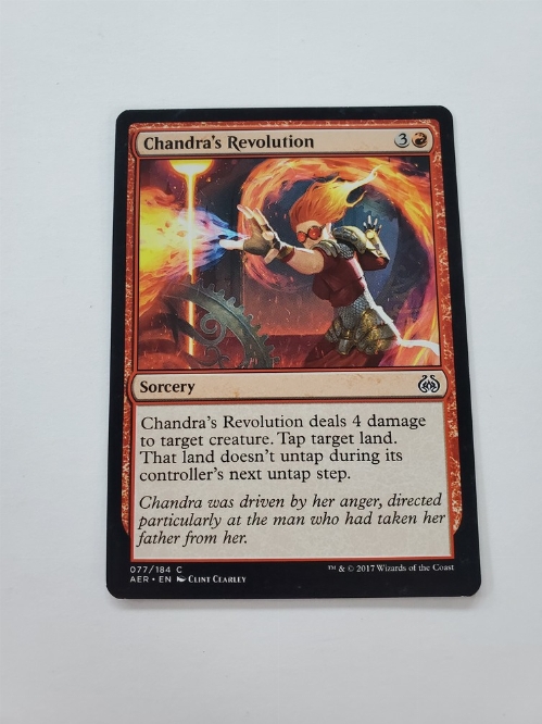 Chandra's Revolution