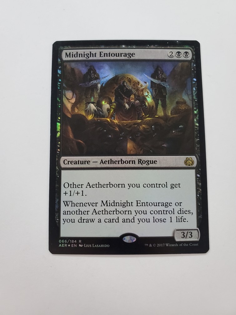 Midnight Entourage (Foil)