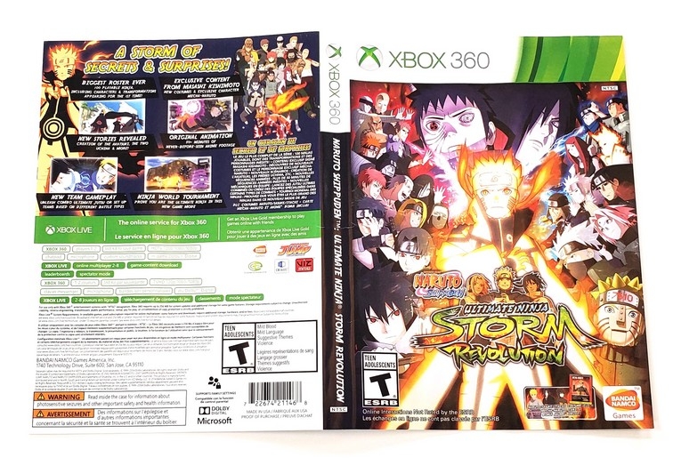 Naruto Shippuden: Ultimate Ninja Storm - Revolution (B)