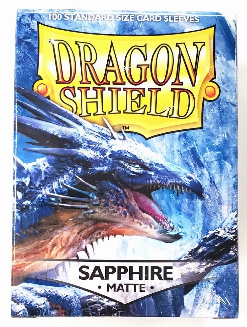 Dragon Shield: Sapphire Matte - Standard Size (NEW)