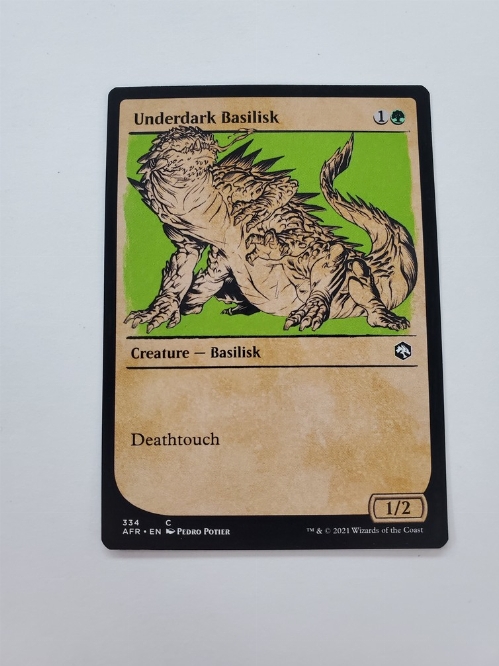 Underdark Basilisk (Showcase)