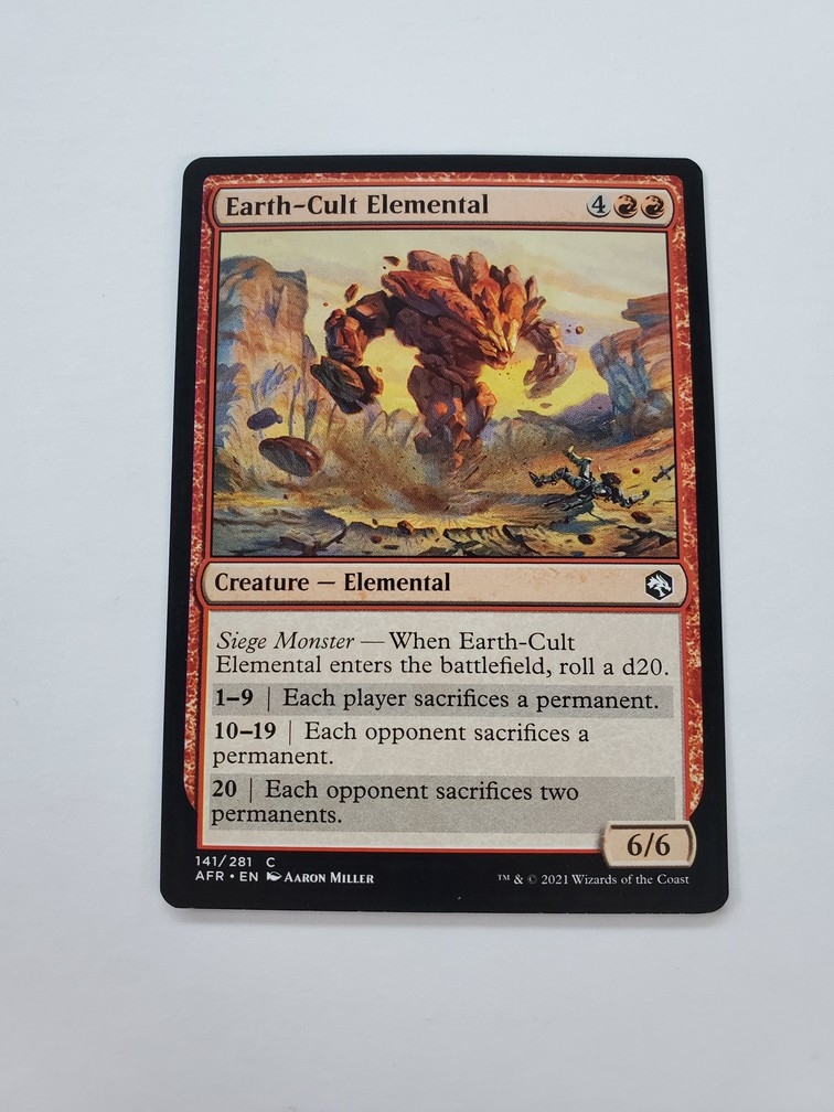 Earth-Cult Elemental