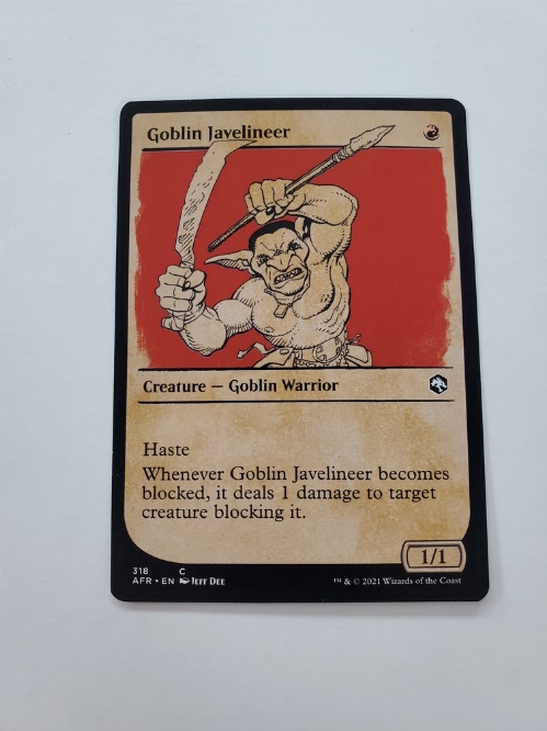 Goblin Javelineer (Showcase)