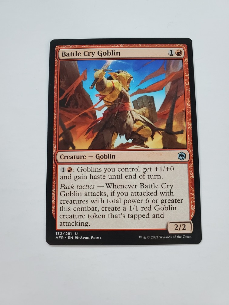 Battle Cry Goblin