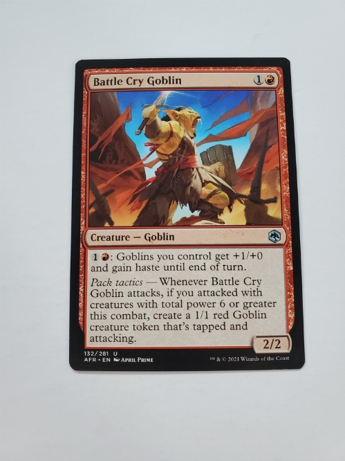 Battle Cry Goblin