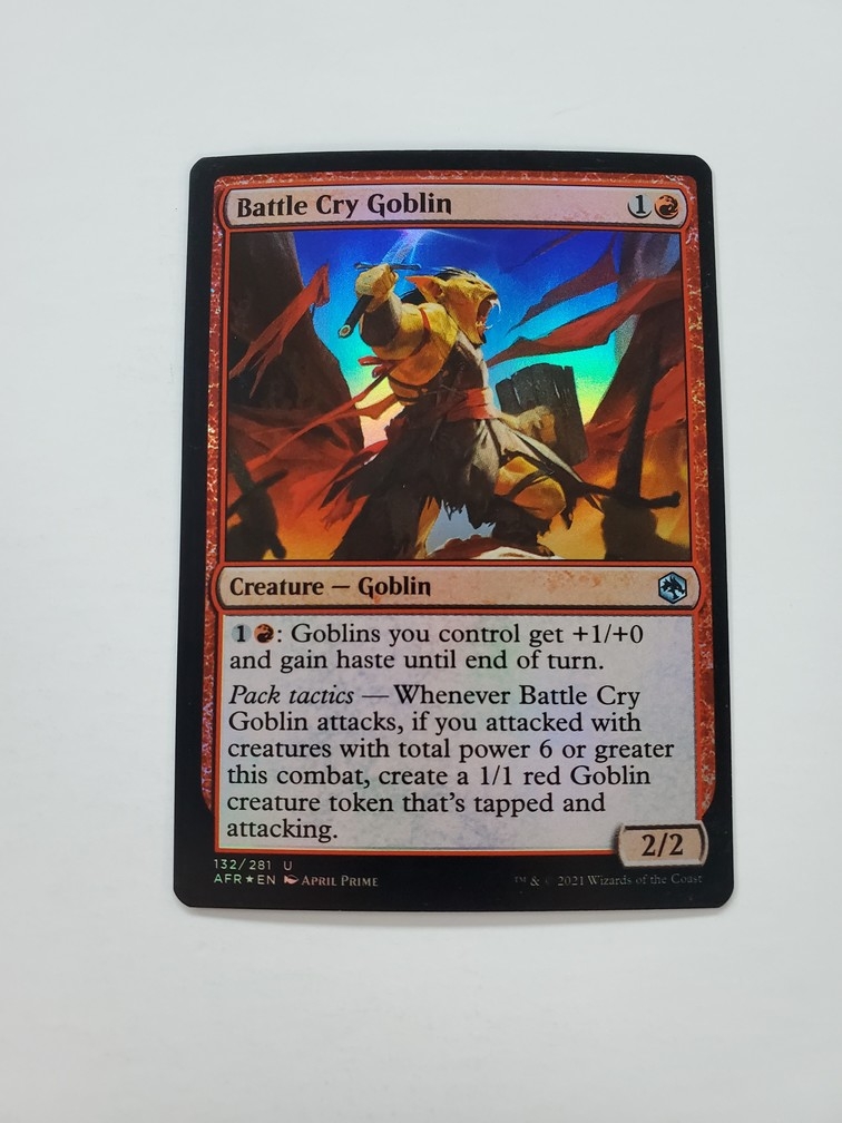 Battle Cry Goblin (Foil)