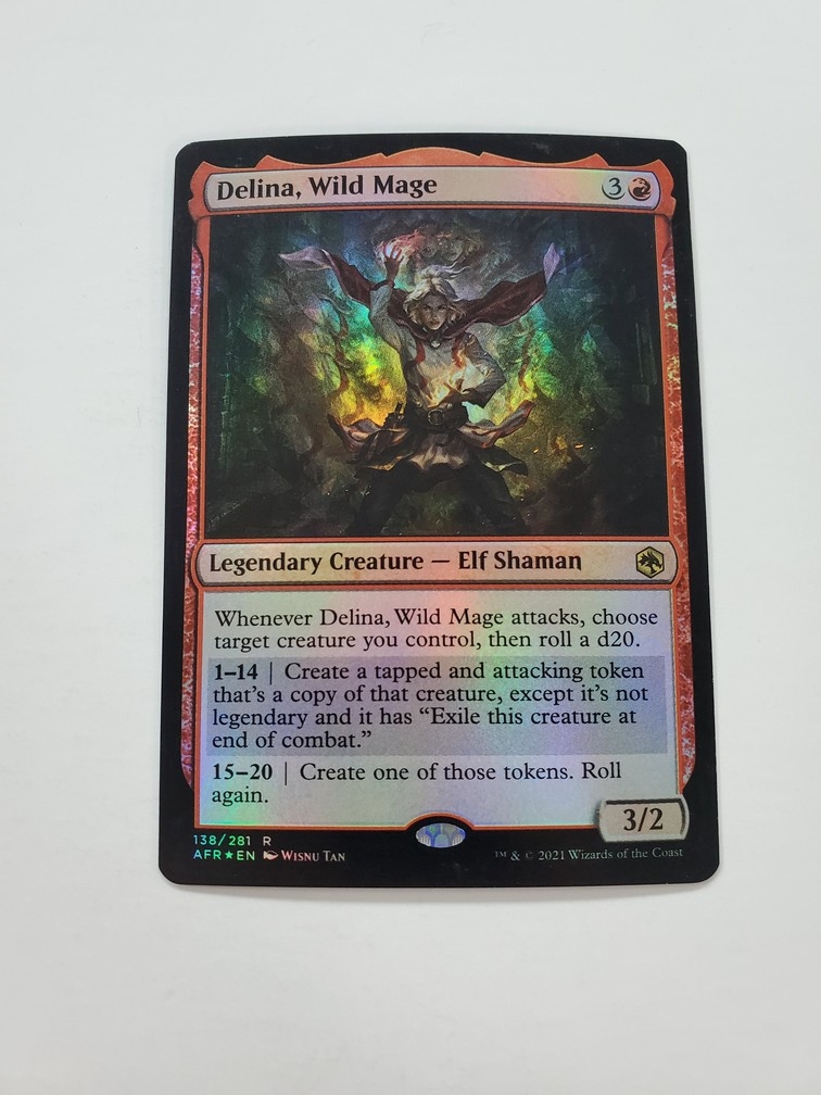 Delina, Wild Mage (Foil)