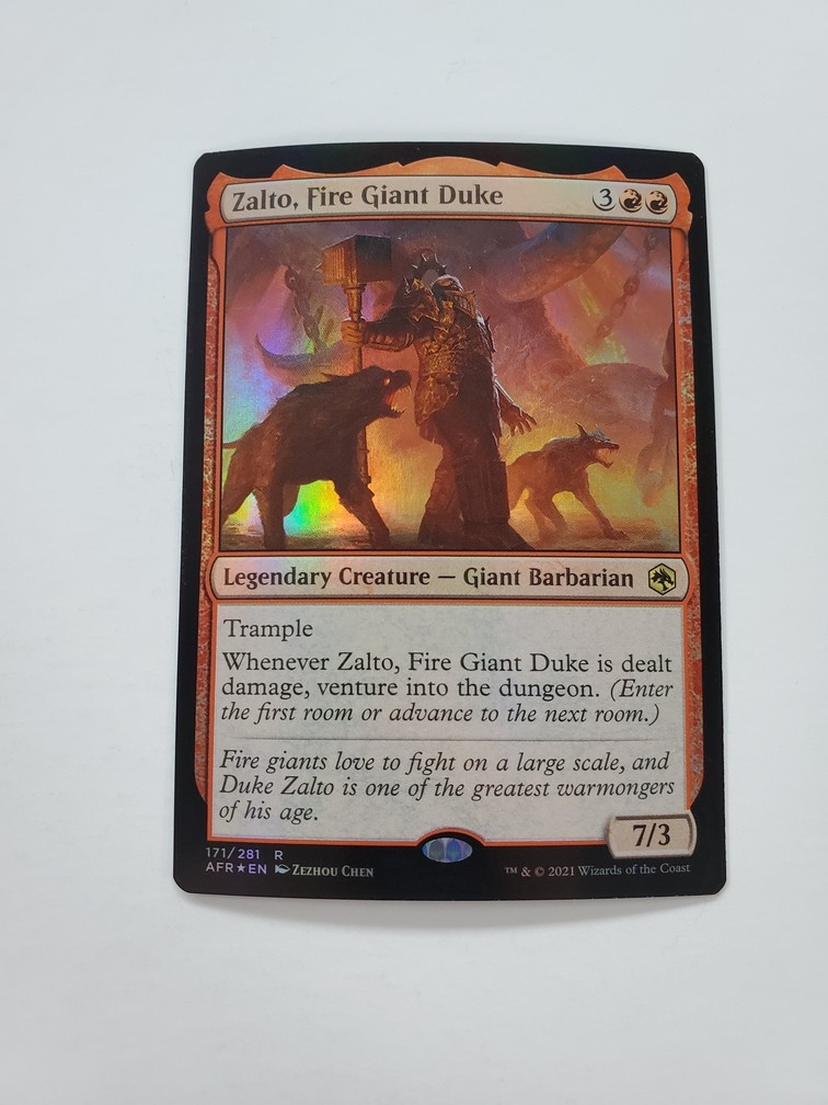 Zalto, Fire Giant Duke (Foil)